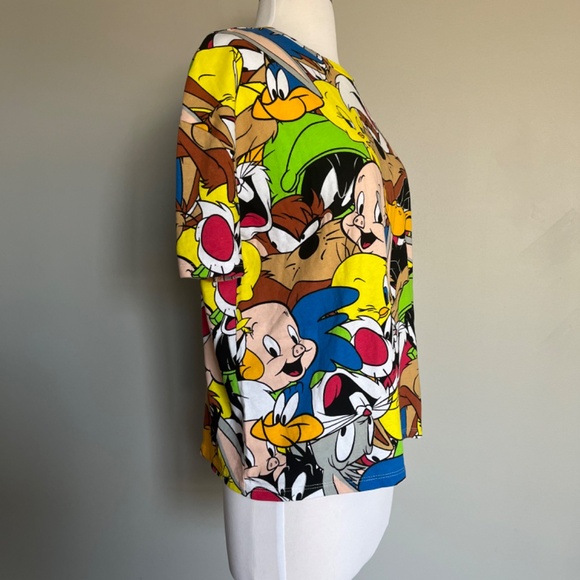 ZARA LOONEY TUNES © WARNER BROS. COTTON BUGS BUNNY CASUAL T-SHIRT TOP - Picture 4 of 9